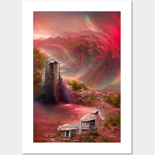 Beautiful House on Mars Posters and Art